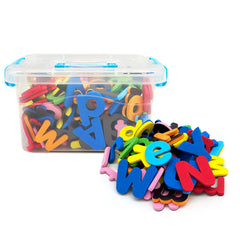 UJL magnetic letters 238-pcs set for hands-on spelling practice.