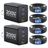 UKCSIS foldable plug charger image showing compact design for travel