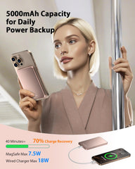 ULiXWH 5000mAh pack interior view highlights compact capacity for all-day power.