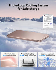 ULiXWH aluminum-shell closeup shows premium heat-dissipation design.