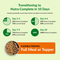 ULTIMATE PET NUTRITION Nutra Complete-seeds-fruits-vegetables provides nutrient variety for daily vitality