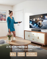 Poseidon M20 Pro built-in subwoofer delivers rich bass for immersive movie nights.