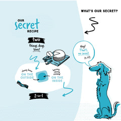 Ultra Chewy Double Treat Bones digestible core delivers tasty satisfaction.