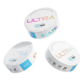 Ultra Pouches Ultra Focus Cool Mint pack for portable, caffeine-free focus on the go.