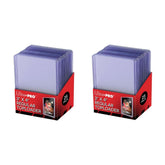 Ultra Pro 3x4 toploader front view showing crystal-clear card protection.