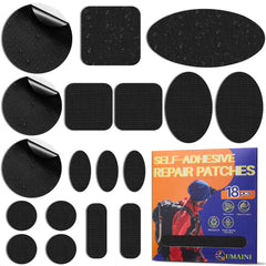 Umaini down jacket patch kit in a compact package for quick on-the-go repairs.