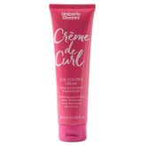 Umberto Giannini Creme De Curl Cream packaging highlights vegan, cruelty-free curl control benefits