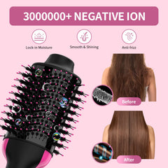 Umeely hair dryer brush round-edges creates natural volume