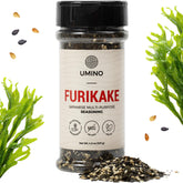 Umino Furikake bottle front showing clean ingredients and label