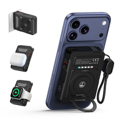 ummz magsafe 10000mAh battery pack in compact form for on-the-go charging.