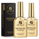 UNA GELLA nine-in-one glue bottle for precise, long-lasting nail holds