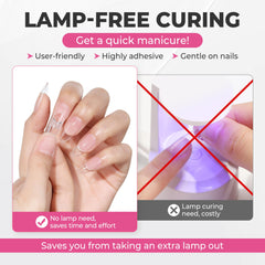 UNA GELLA pry-bar nail remover tip for easy lift without tools.
