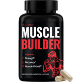 UNALTERED Anabolic Muscle Builder bottle on a gym bench supports strength training