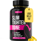 UNALTERED Belly Fat Burner bottle for women promoting a leaner silhouette
