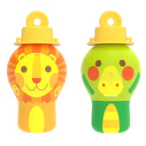 Uncle Bubble No-Spill Tumbler Lion design for mess-free outdoor play