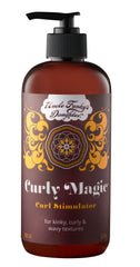Uncle Funky's Daughter Curly Magic bottle pump for easy, mess-free curl definition.