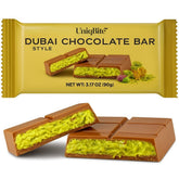 UNIQBITE Dubai pistachio cream closeup—creamy texture for dessert lovers.