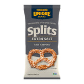Unique Snacks Extra Salt Splits Pretzels pack for gatherings