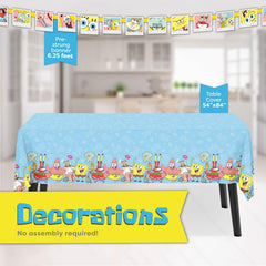 Unique Spongebob 9-inch plates sturdy for meals.
