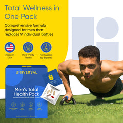 Universal U krill oil softgels provide omega-3 EPA/DHA for heart and joints.