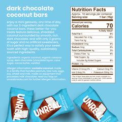 40 individually wrapped mini bars in the UNREAL caddie for on-the-go lunches