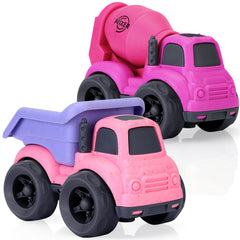 UOYLEYVN dump-truck-pink for outdoor play and sand hauling