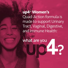 up4 cranberry formula powder highlights quad action for everyday feminine health