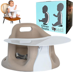 Upseat floor seat with soft foam for comfortable, learning-to-sit time