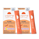 Uqora Flush pink lemonade packet ready to mix for urinary health.