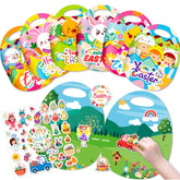 Uranus&No.1 Easter sticker book cover for creative, mess-free play.