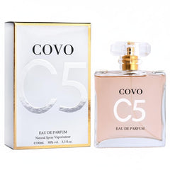 URBAN COLLECTION Covo C5 bottle front, sleek design for daily wear and confident moments.