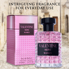 URBAN COLLECTION Valentine amber-flower note evokes jasmine and vanilla aromas.