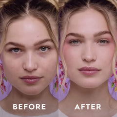Urban Decay All Nighter Primer center-to-outward blend on the face.