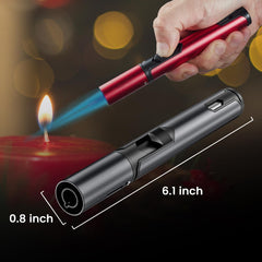 Urgrette lighter offers adjustable flame for precise cooking and crafts.