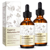 Uruses Cyperus Rotundus Oil bottle with dropper for gentle hair reduction benefits.