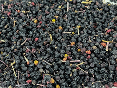 US Wellness Naturals organic dried elderberries as a versatile baking ingredient