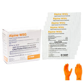 USA Supply Alpine WSG insecticide box with five 10 g packets for versatile indoor and outdoor pest control.