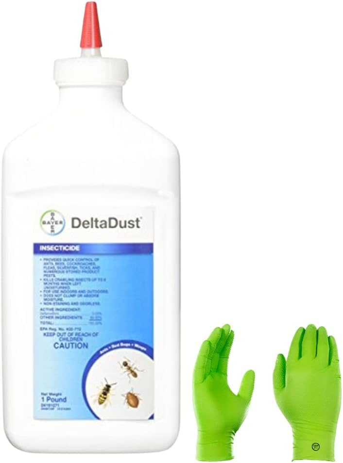 USA Supply Delta Dust container for precise, targeted pest control.
