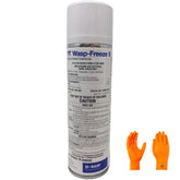 USA Supply PT Wasp-Freeze II demonstrates extended spray distance for safer nest treatment.