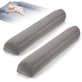 USHMA travel bed rail with non-slip flocking cover provides secure positioning.