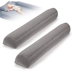 USHMA travel bed rail with non-slip flocking cover provides secure positioning.