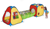 UTEX 3 in 1 pop-up play tent setup for quick assembly and versatile play