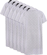 Utopia Care unisex hospital gown with back tie and long length for full coverage.