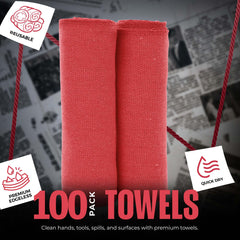 Utopia Towels durable design supports repeated reuse across home, shop, and garage cleaning tasks.