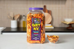 Utz Party Mix BBQ corn chips on display for bold gatherings