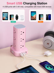 UWIWUTEI 6 ft extension cord offers flexible room placement