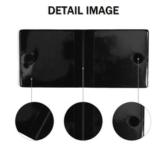 UYYE Velcro-secured document organizer keeps items from shifting.