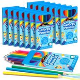 V-Opitos 168-count colored pencils set for kids, vibrant classroom-ready color