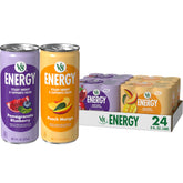 V8 Energy Pomegranate Blueberry can front, a berry-forward pick-me-up for busy days.