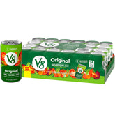 V8 Original 5-5oz can 24-pack for convenient veggie intake